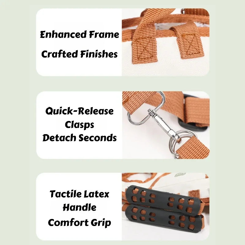 Small Dog Air-Lift Backpack Harness