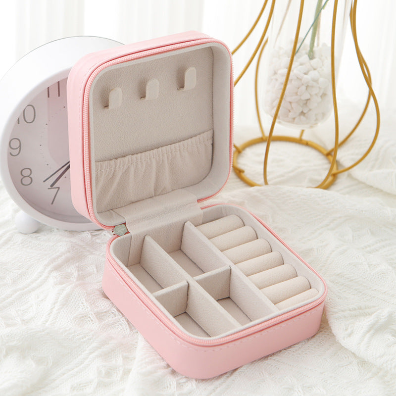 Travel Jewelry Organizer Box – Elegant & Compact