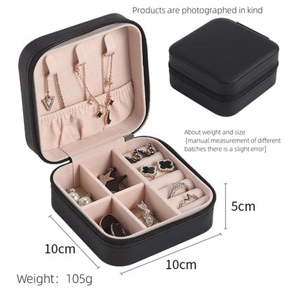 Travel Jewelry Organizer Box – Elegant & Compact