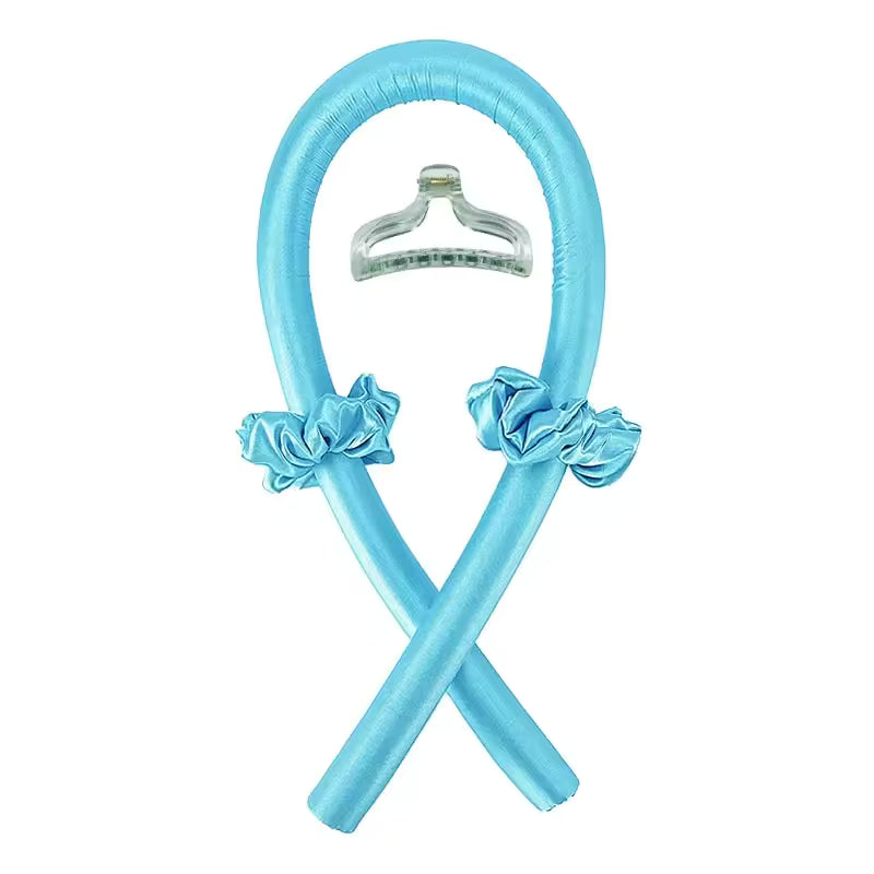Heatless Curling Headband – Soft Silk Hair Curls