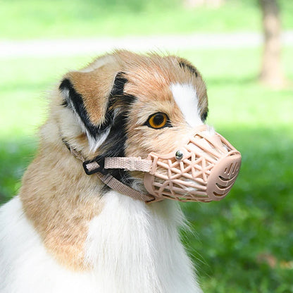 Adjustable Breathable Dog Muzzle