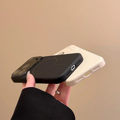 Magnetic Liquid Silicone Phone Case