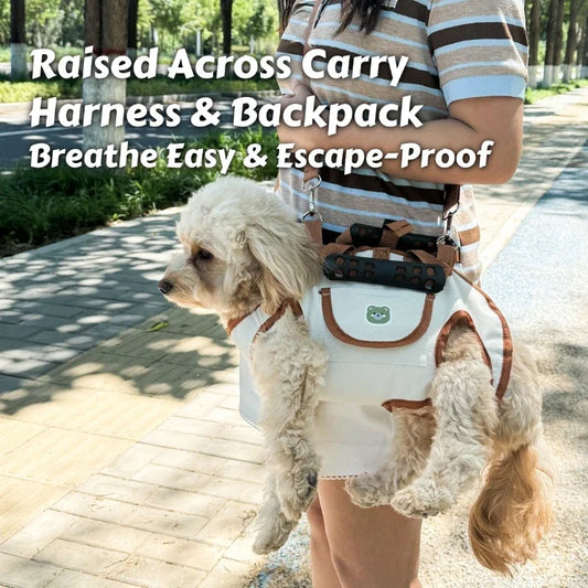 Small Dog Air-Lift Backpack Harness