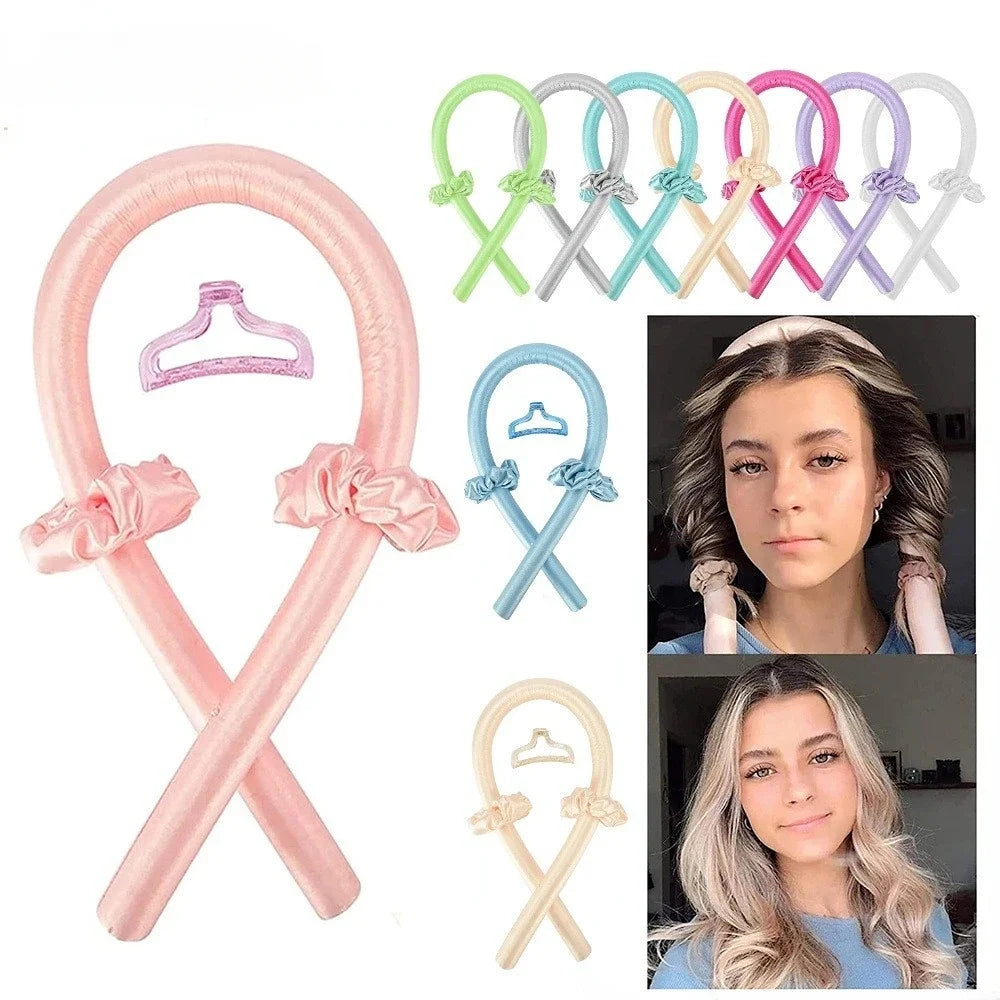 Heatless Silk Curling Headband