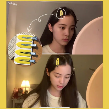 4-Piece Seamless  Hair Clips