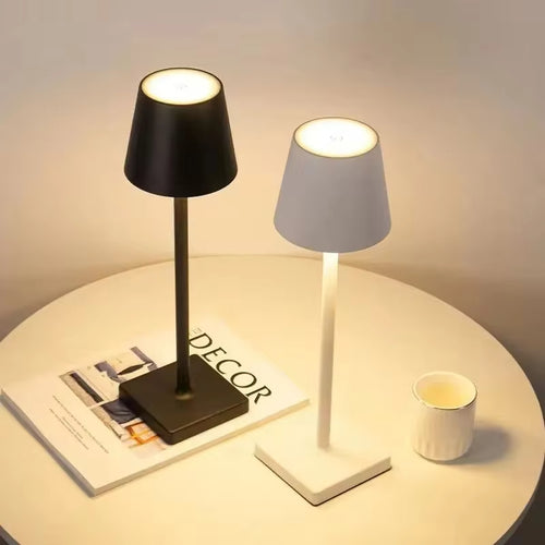 Rechargeable LED Table Lamp – Touch Dimmable