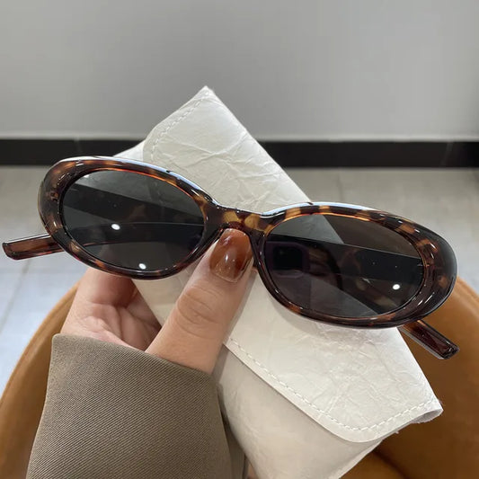 Trendy Oval Sunglasses