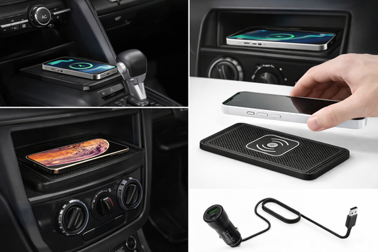 Wireless Car Charging Pad – Non-Slip & Universal